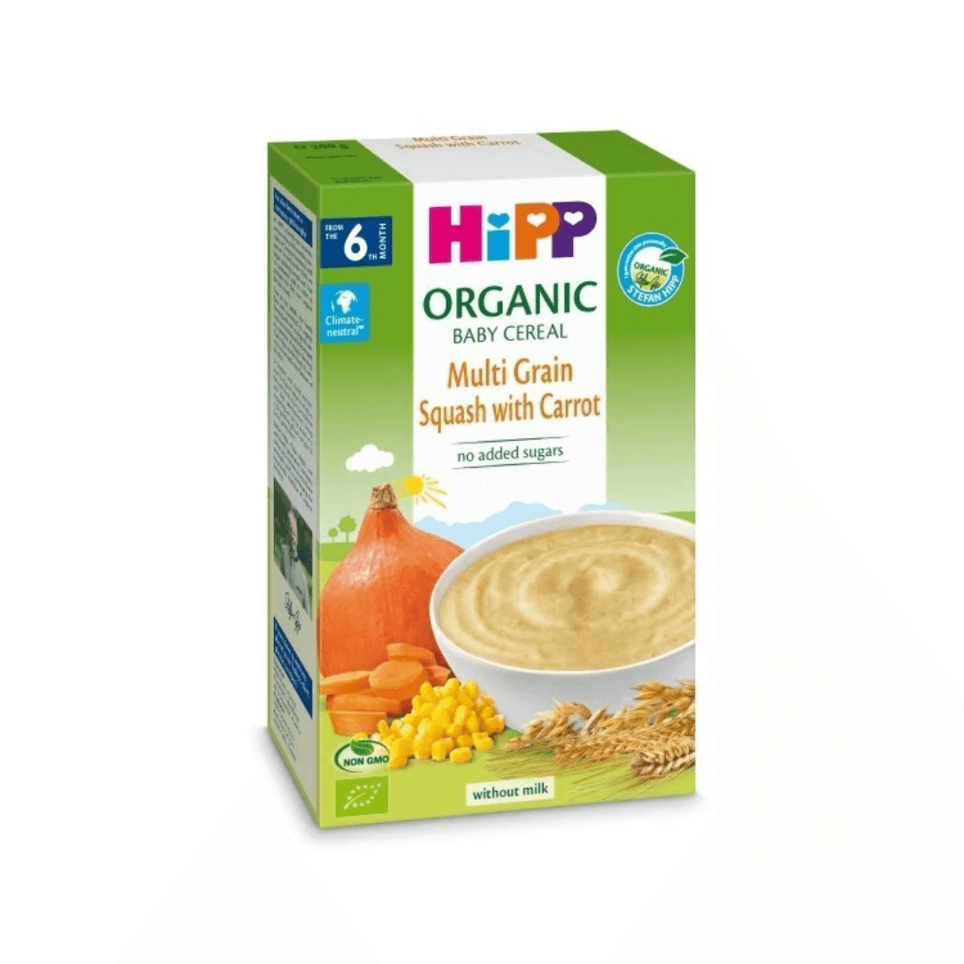 HIPP Organic Pure me kungull të ëmbël & karrotë