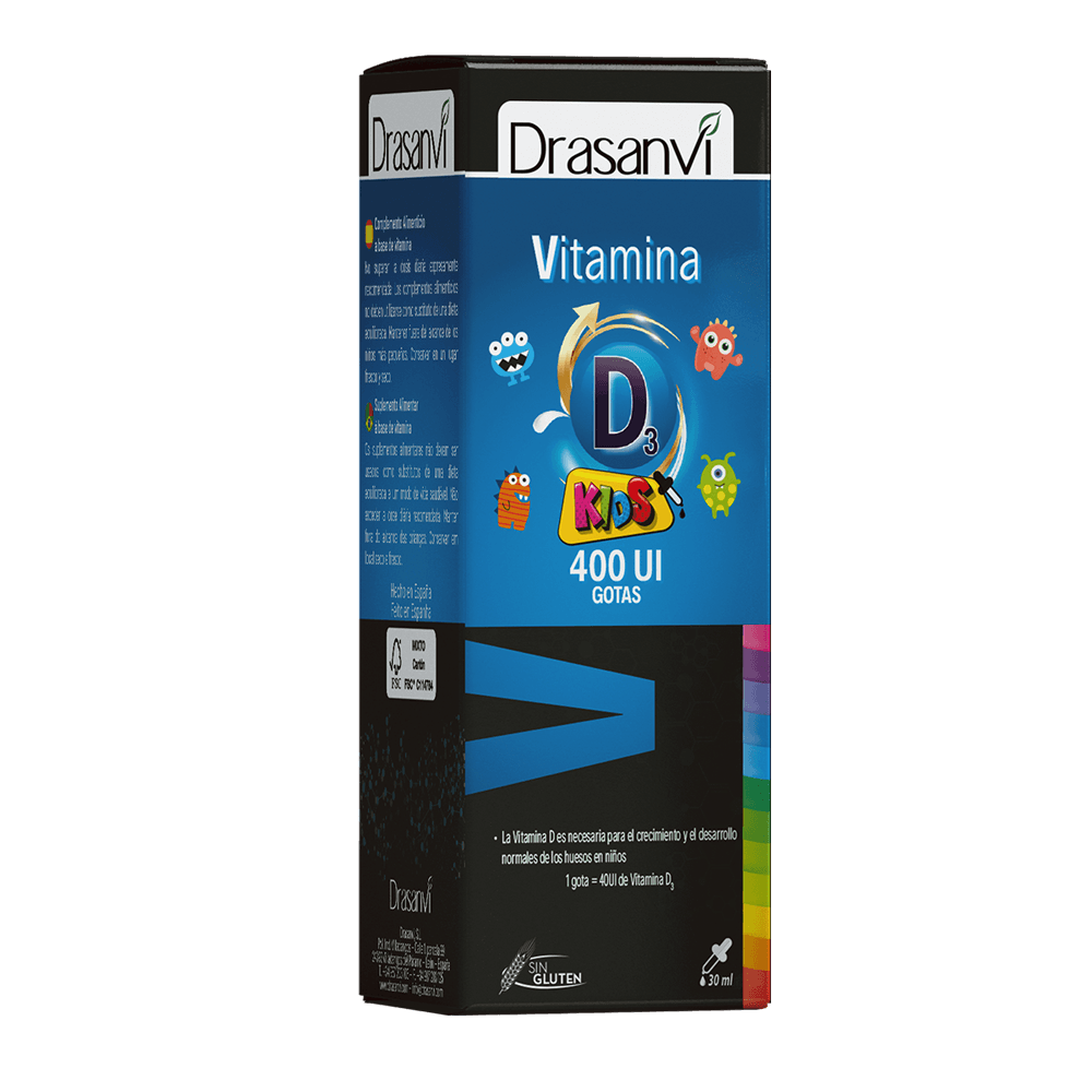 Drasanvi Vitamina D3 Kids 400 UI