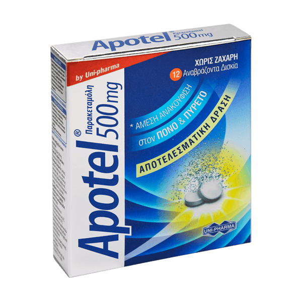 Apotel tableta eferveshente (paracetamol)