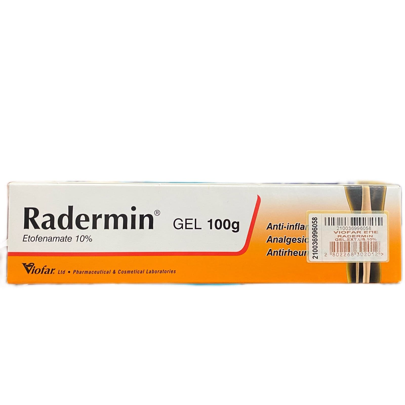Radermin Gel 10 % (etofenamat)
