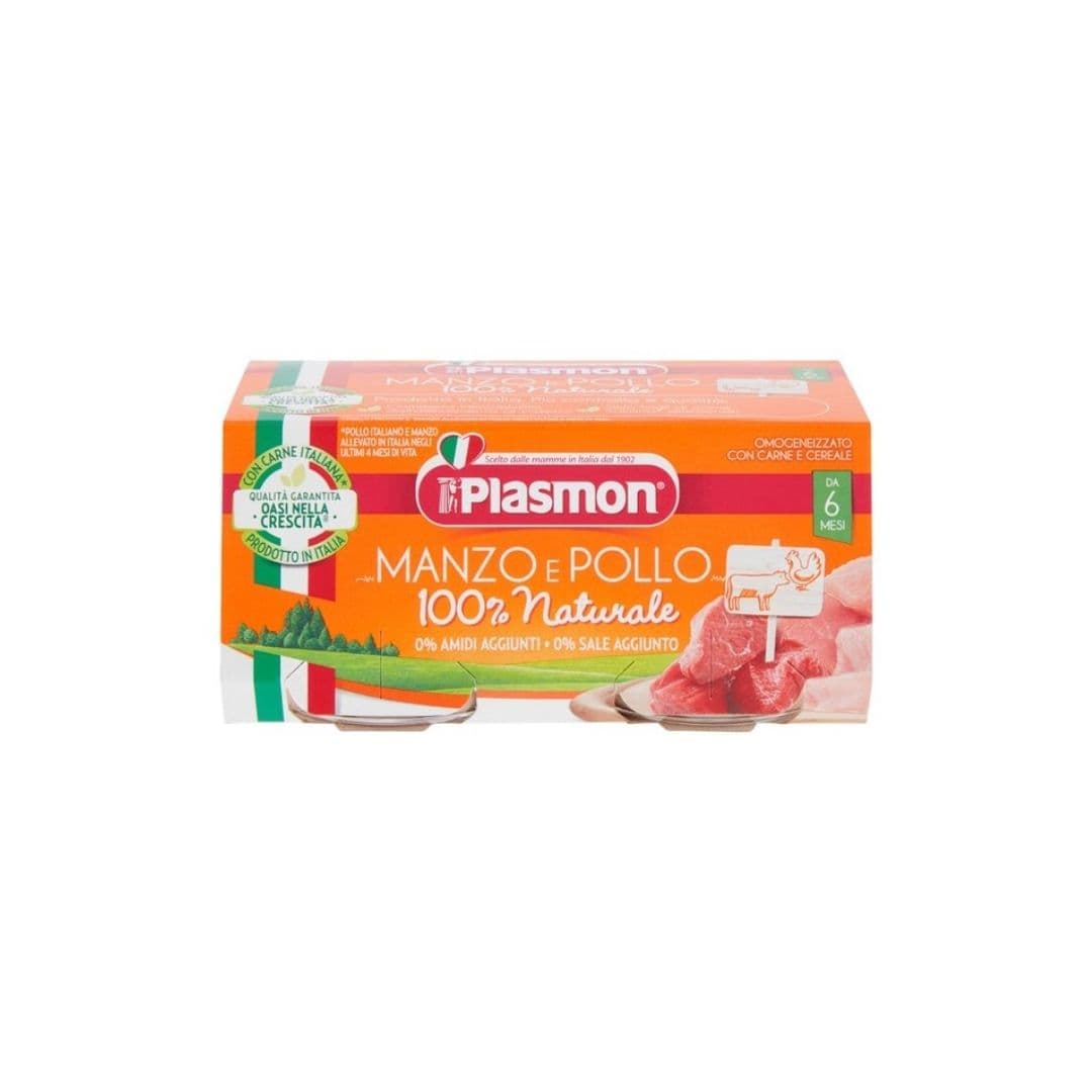 Plasmon Pure me mish viçi, pule dhe drithëra 6 m+