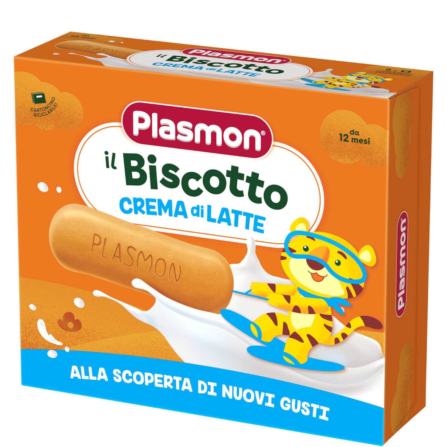 Plasmon Biskota me qumësht 12 m+