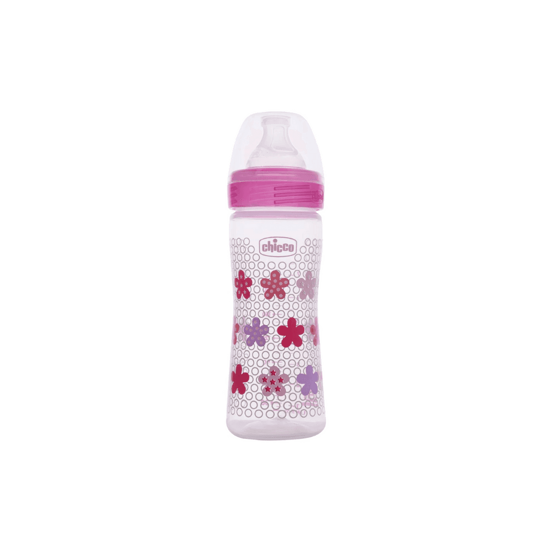 Chicco Well-Being Feeding Bottle 4 M+