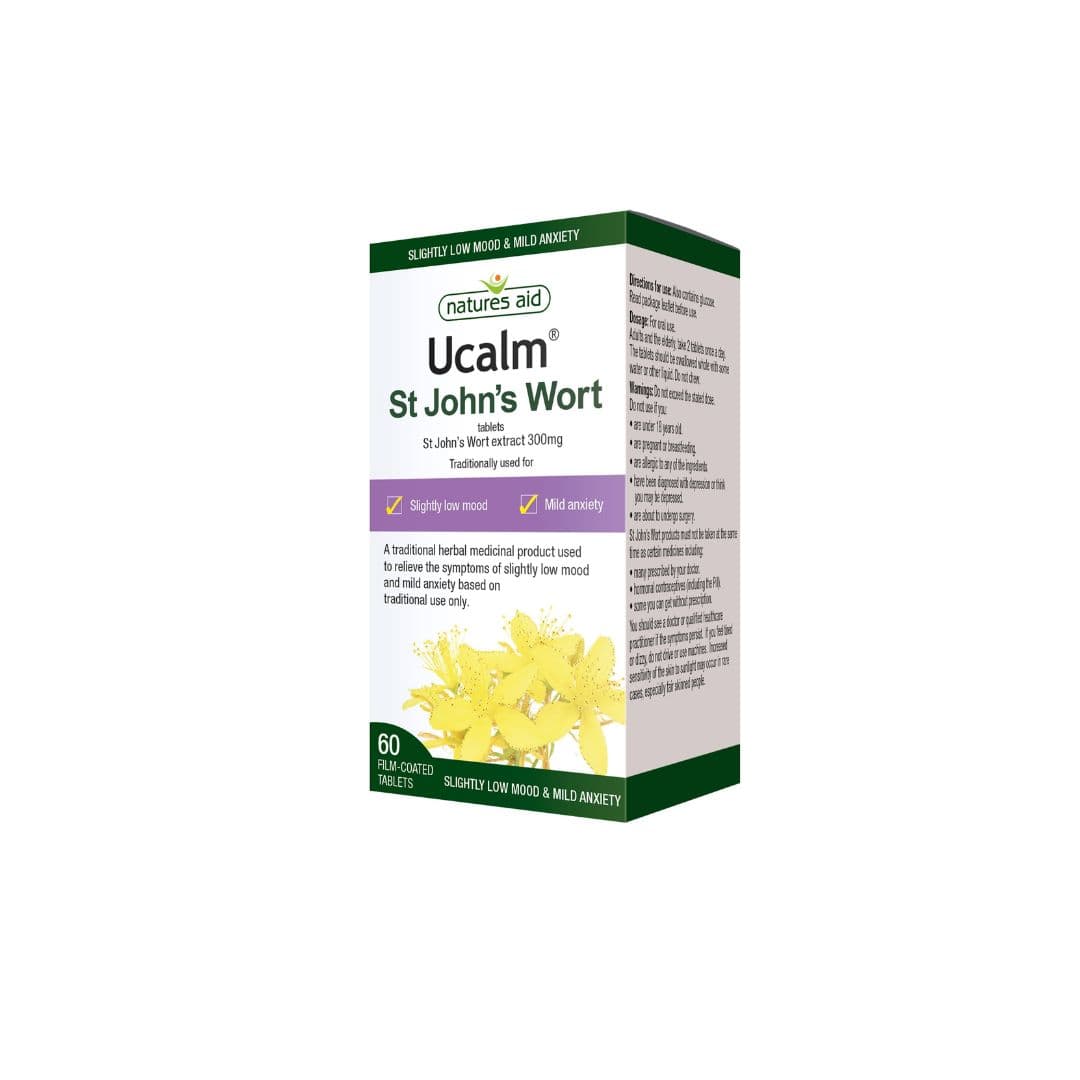 NaturesAid Ucalm St.John Wart