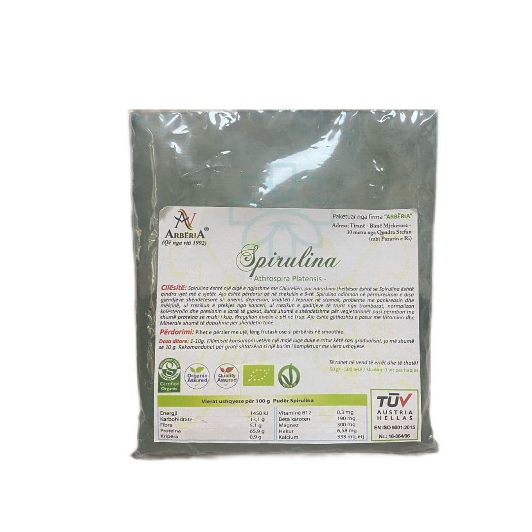Arberia Spirulina (Athrospira Platensis)
