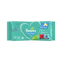 Pampers Fresh Clean Baby Wipes