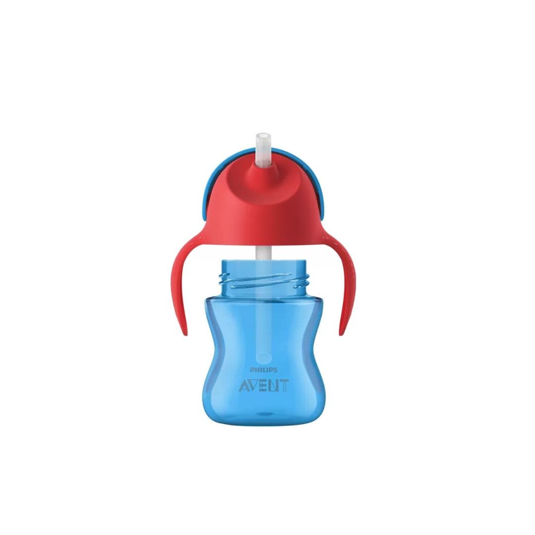 Philips Avent Bendy Straw Cup 9 m+Gotë ushqimi me pipëz