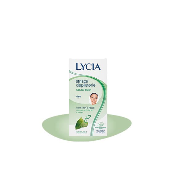 Lycia Strisce Depilatorie Viso Natural Touch
