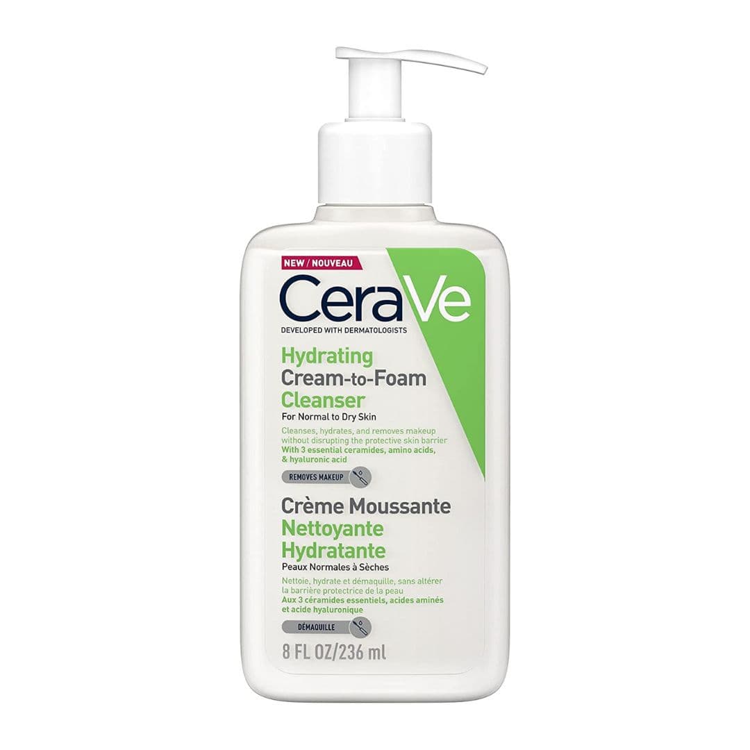 Cerave Hydrating Cream-to-Foam Cleanser