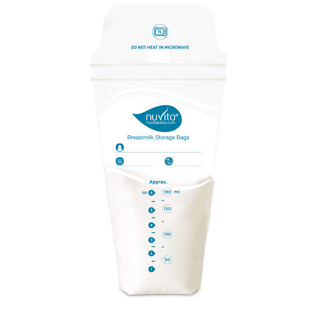 NUVITA  BREAST MILK STORAGE BAGS  X 25 PCS (1253)