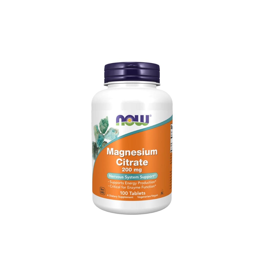 Now Magnesium Citrate 200 mg