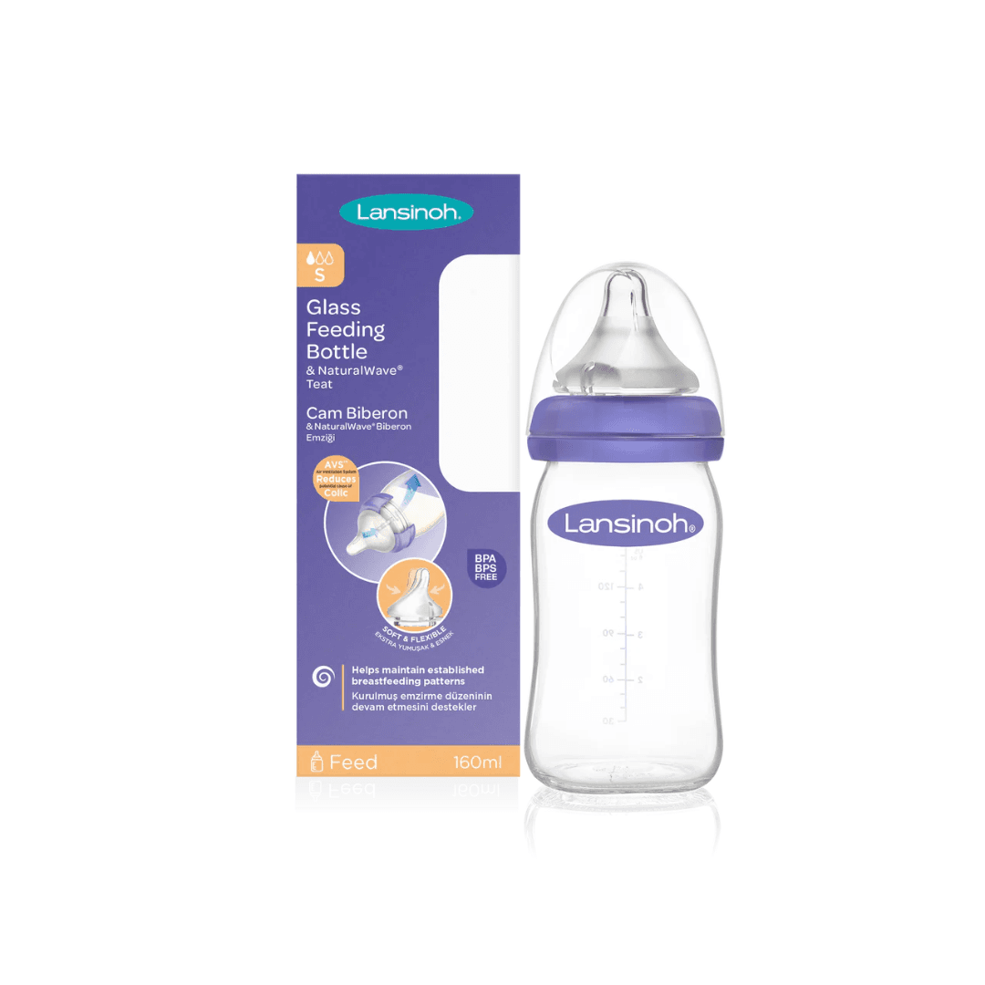Lansinoh Feeding Glass Bottle S