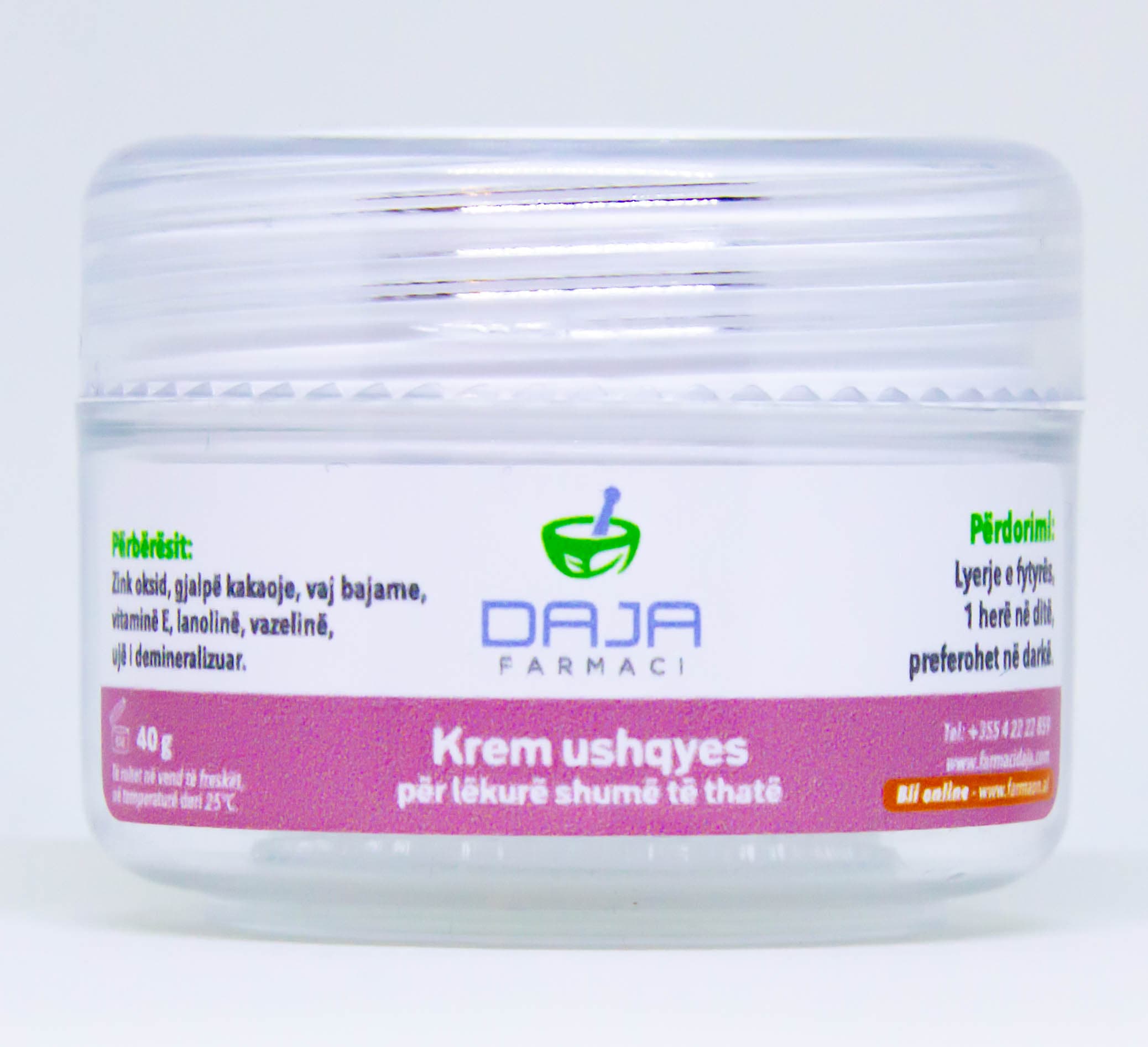 Farmaci “Daja” Krem ushqyes për lëkurë shumë të thatë