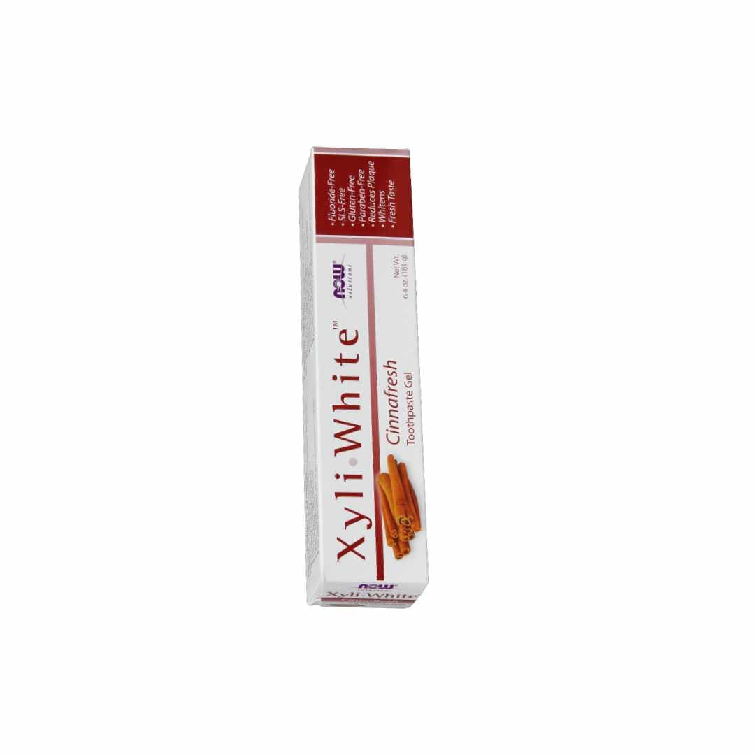 Now Xyli White Cinnafresh Toothpaste Gel