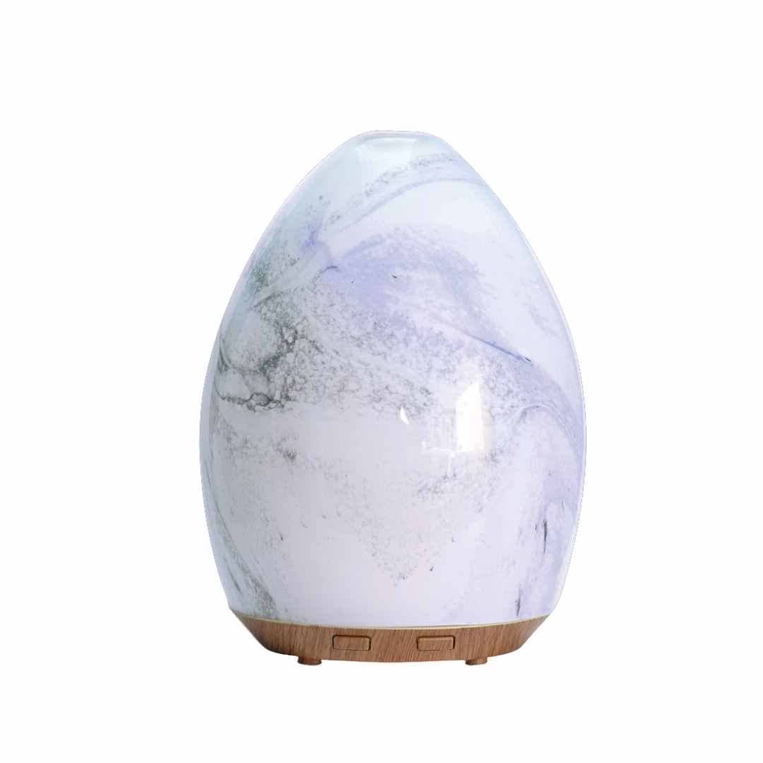 Now Solutions Ultrasonic Glass Swirl USB Oil Diffuser