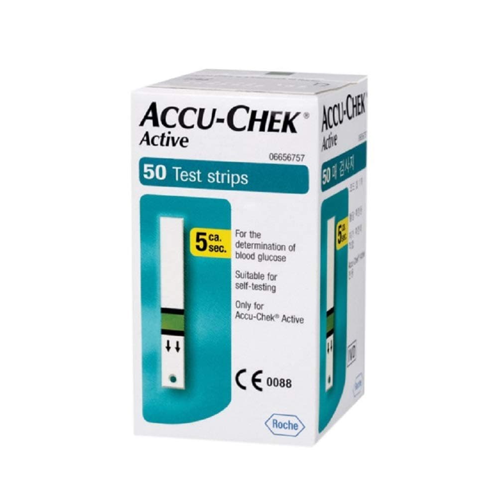 Accu-Check Active Blood Glucose Test Strips