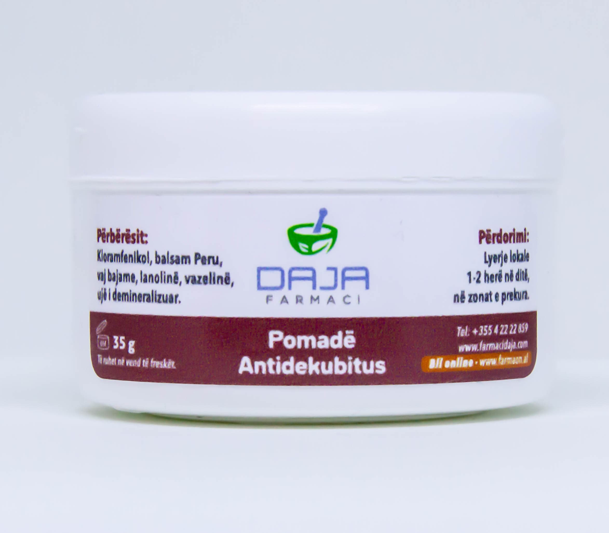 Farmaci “Daja” Pomadë Antidekubitus