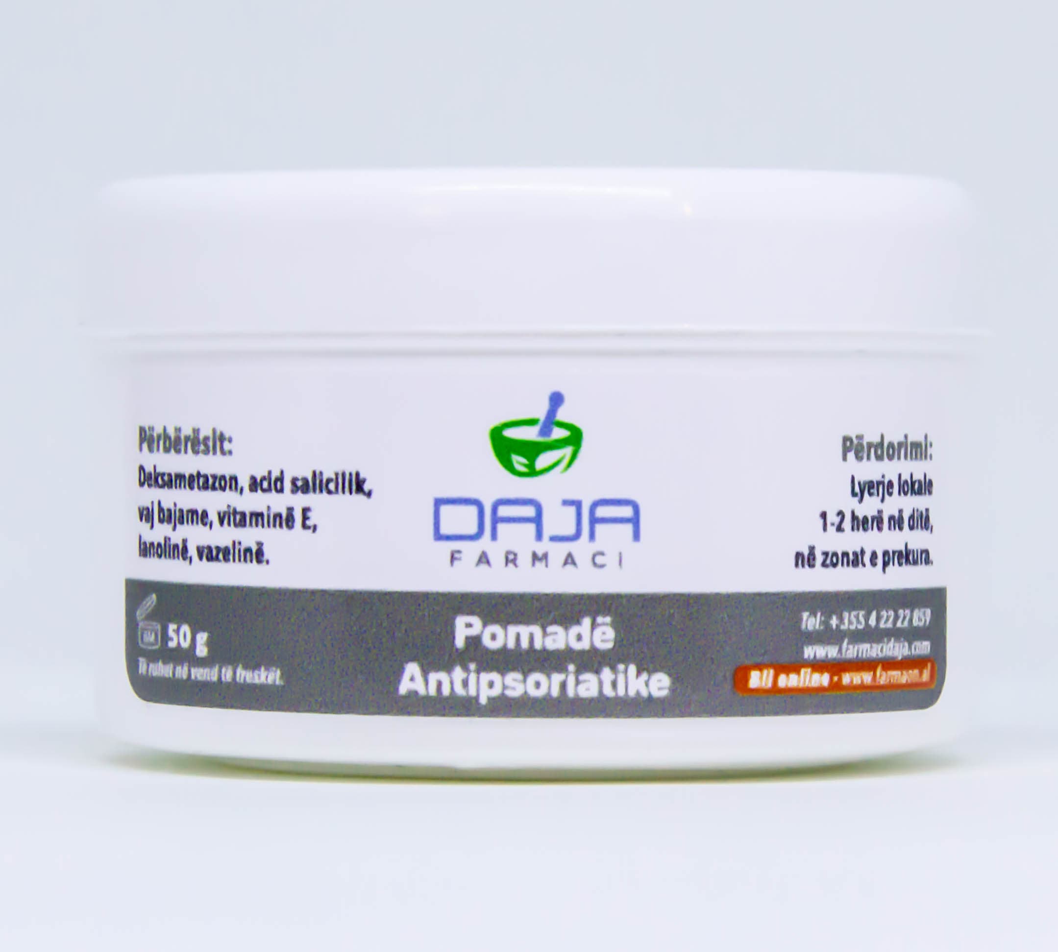 Farmaci “Daja” Pomadë antipsoriatike