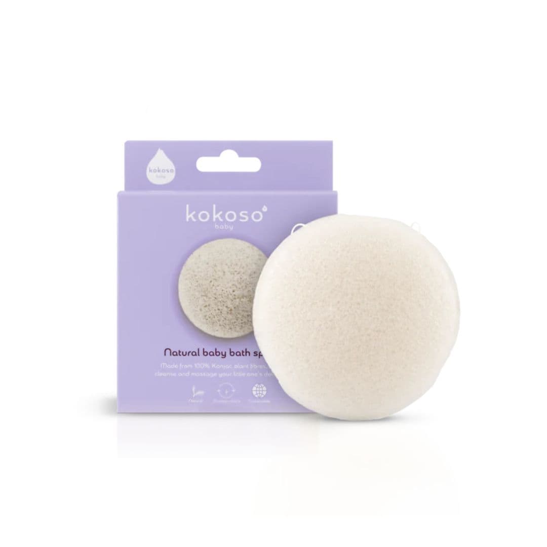 Kokoso Baby Natural Baby Bath Sponge