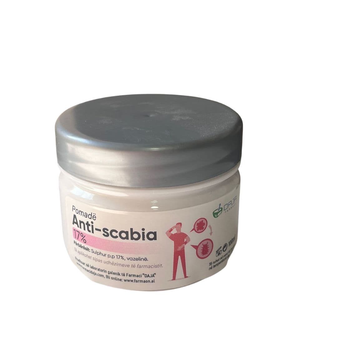 Farmaci “Daja” Pomadë anti-scabia 17%