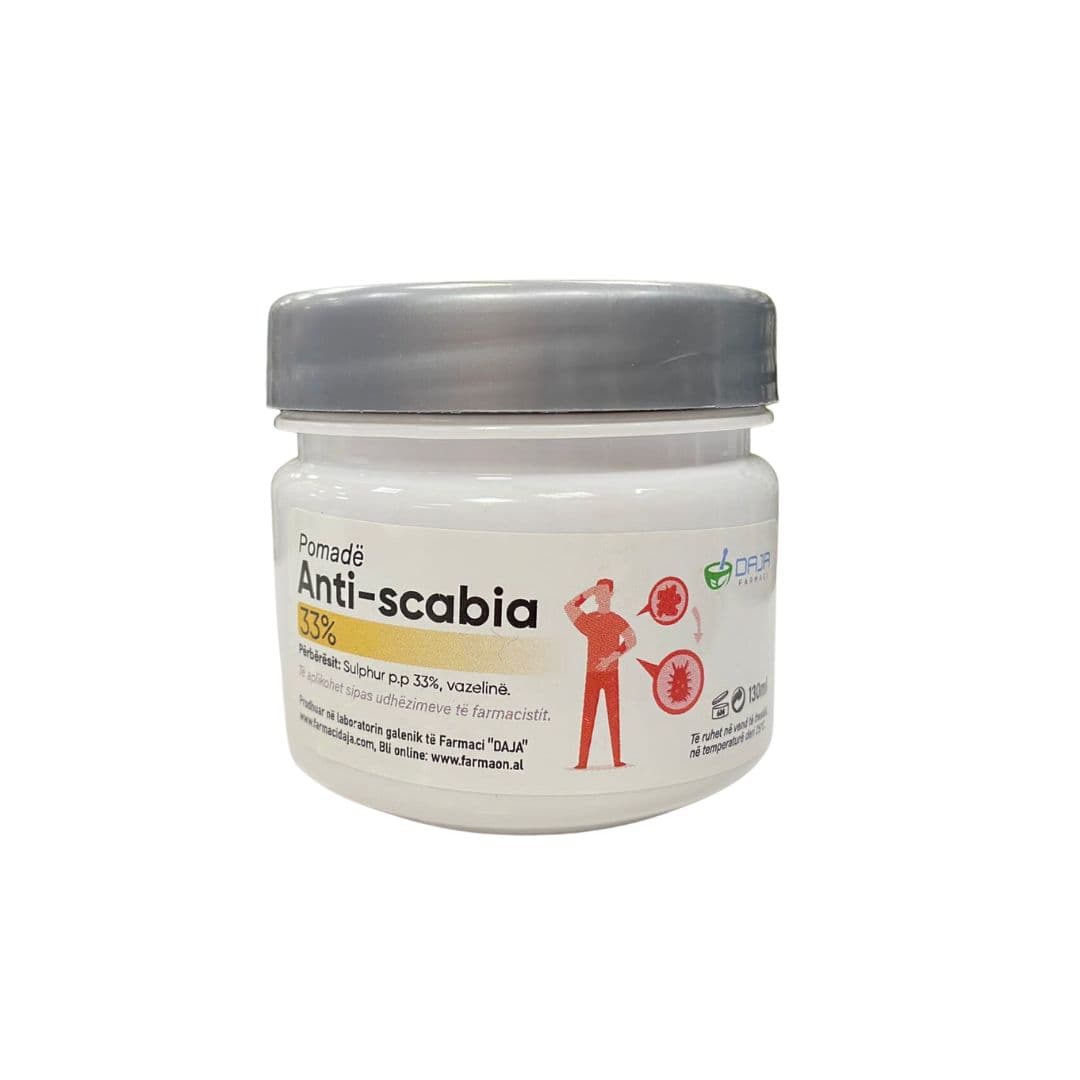Farmaci “Daja” Pomadë anti-scabia 33%