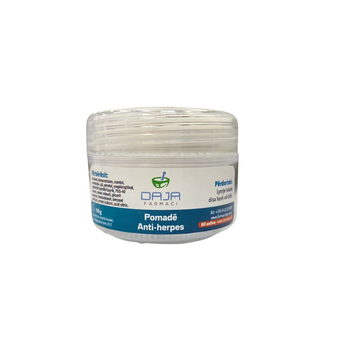 Farmaci “Daja” Pomadë anti-herpes