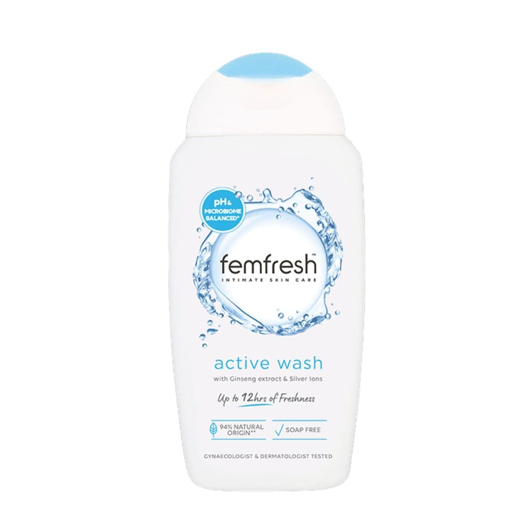 FemFresh Active Wash with Ginseng Extracts & Silver Ions