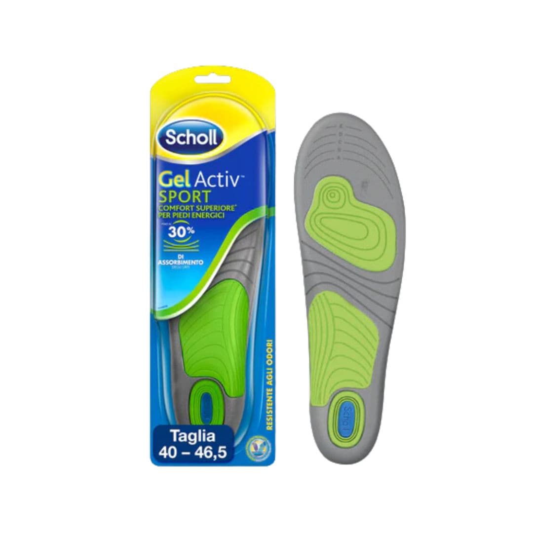 Scholl GelActiv Sport Insoles for Men