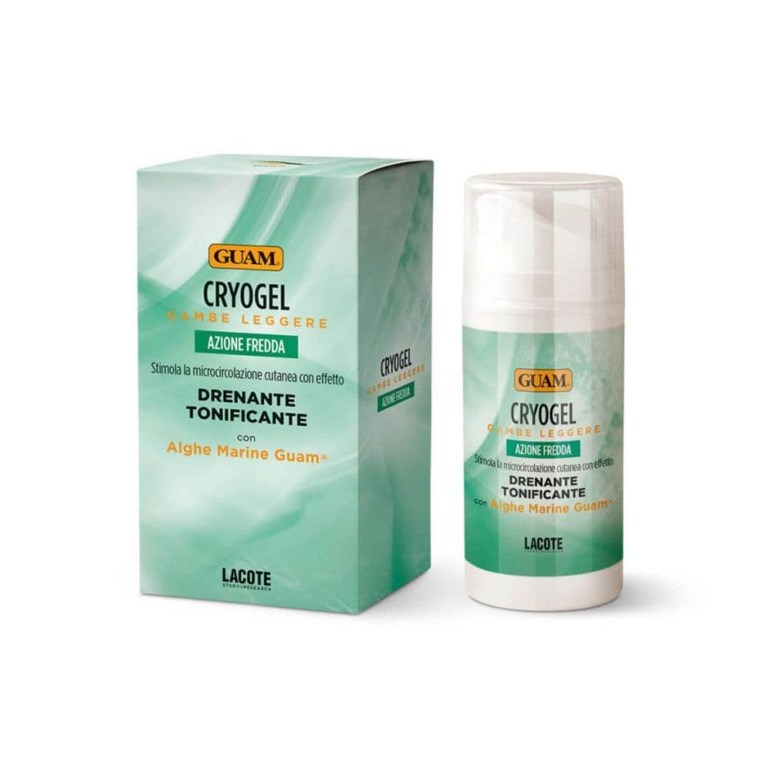 Guam CryoGel Gambe Leggere Azione Fredda