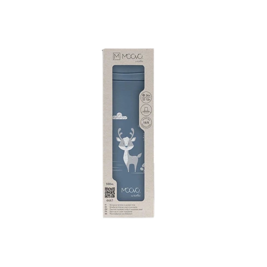 Nuvita Thermal Children’s Bottle In Stainless Steel