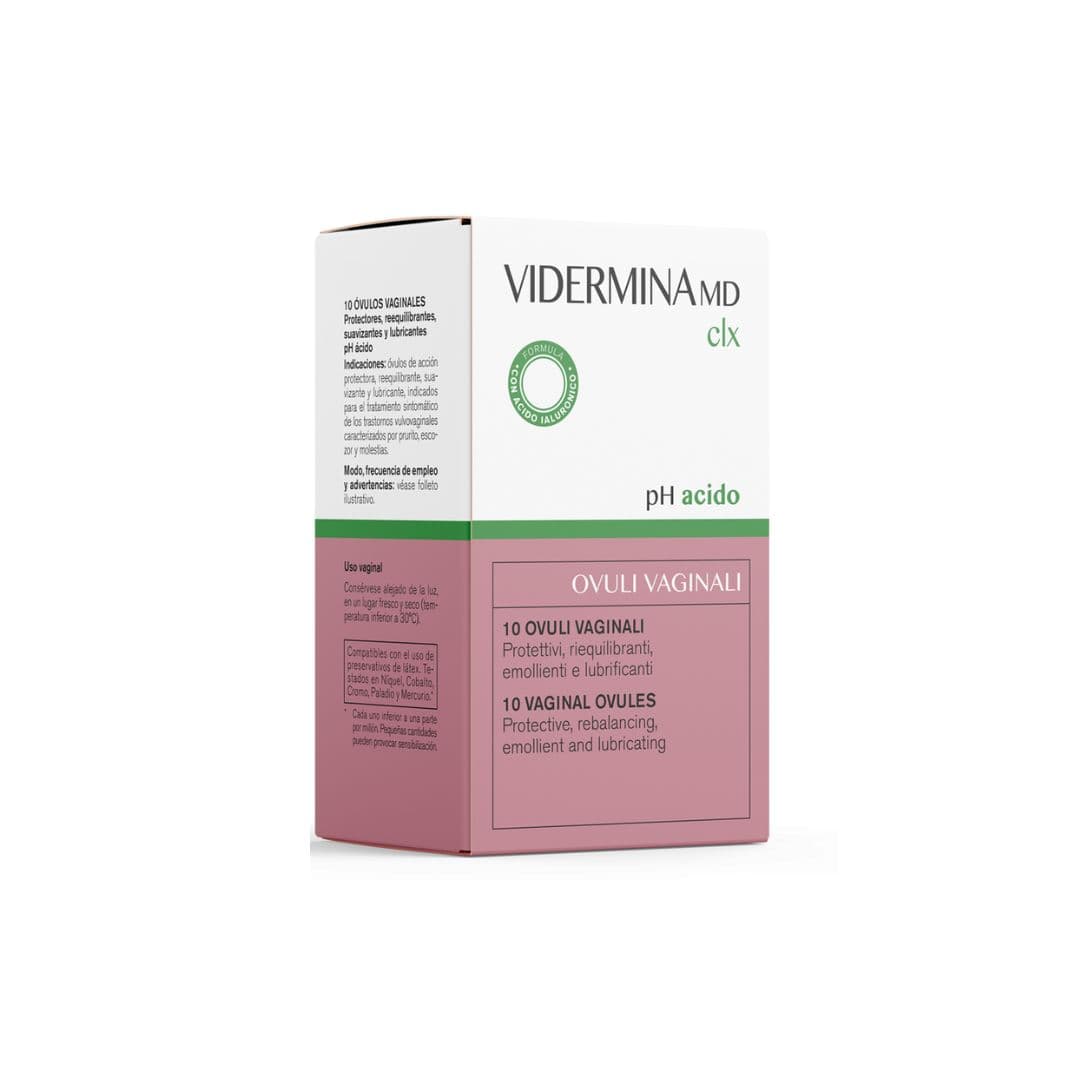 Vidermina CLX Vaginal Ovules