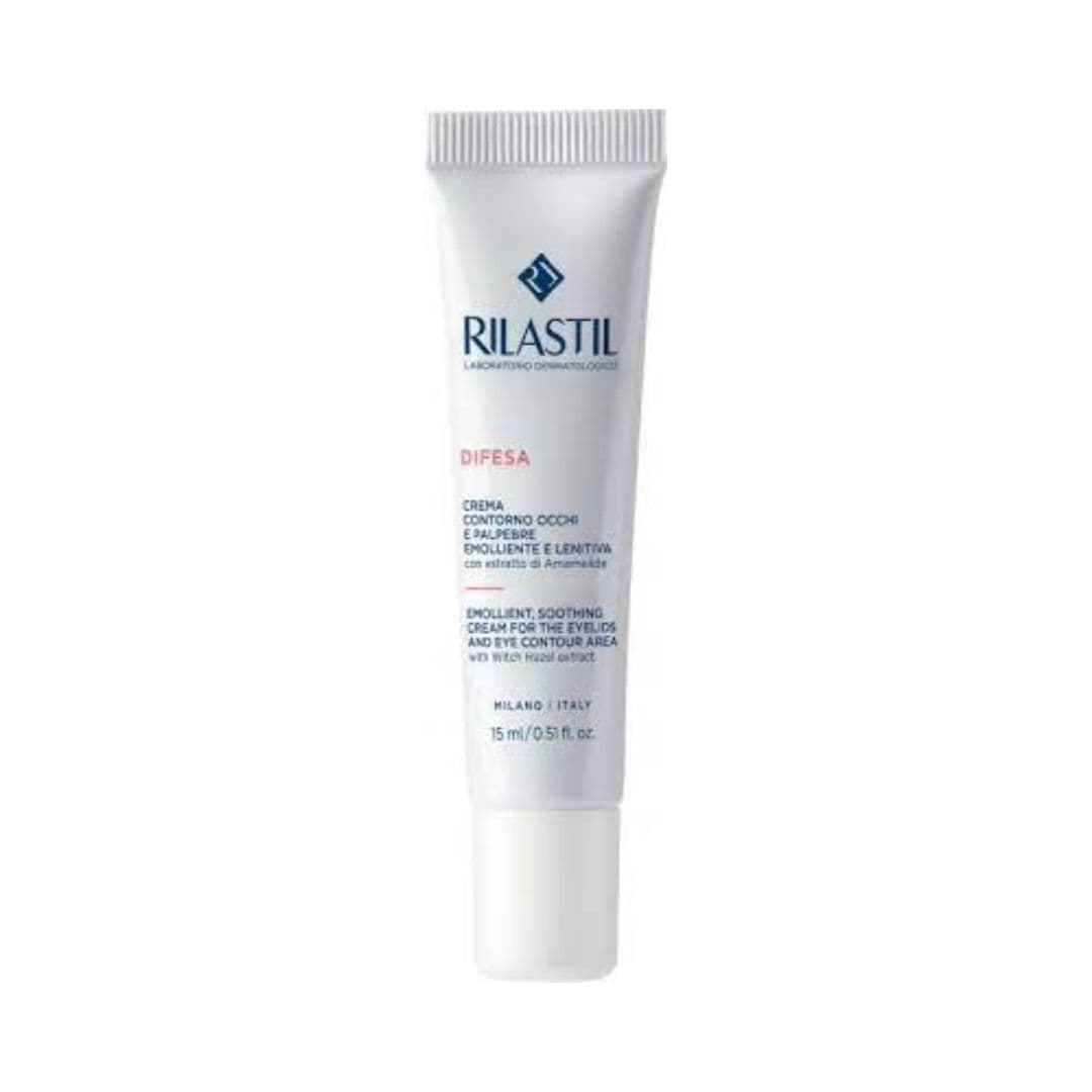 Rilastil Difesa Emollient, Soothing Cream for the Eyelids and Eye Contour Cream
