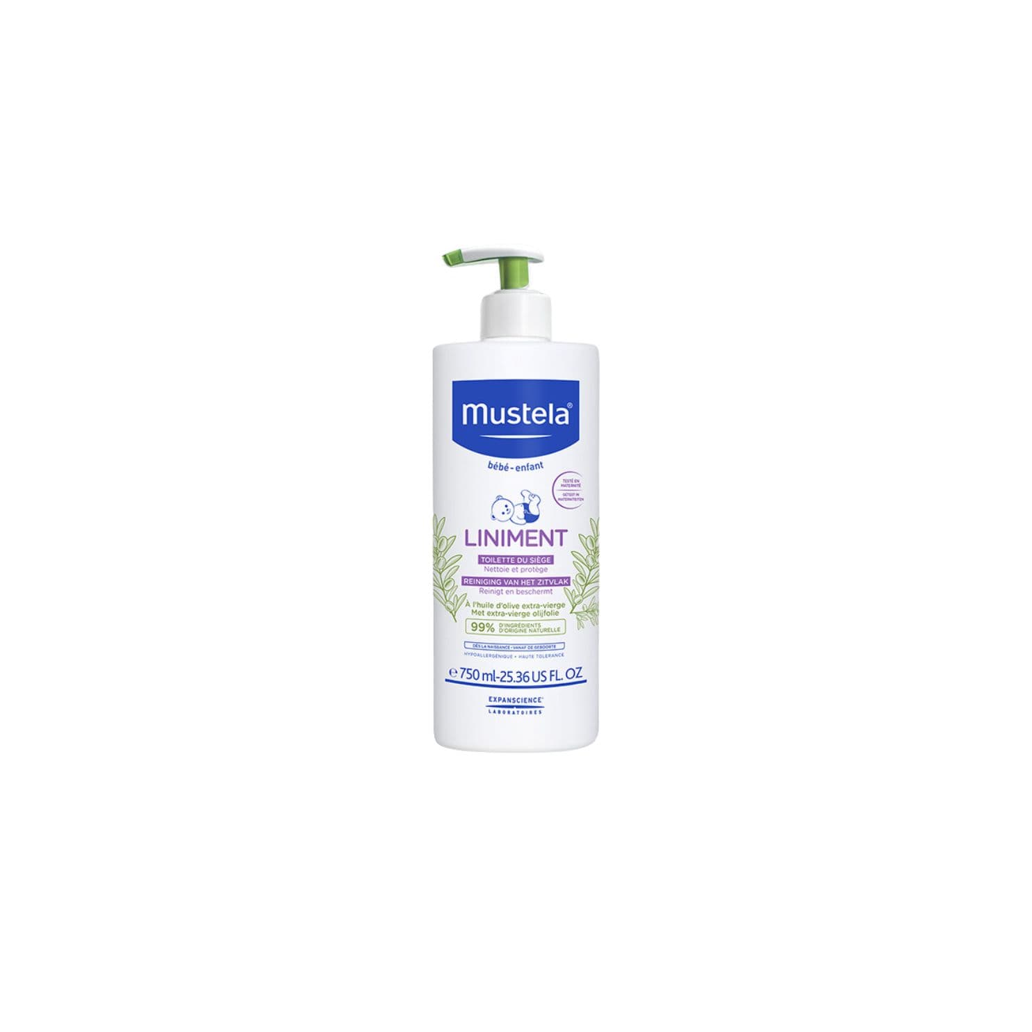 Mustela Liniment Diaper Change Cleanser