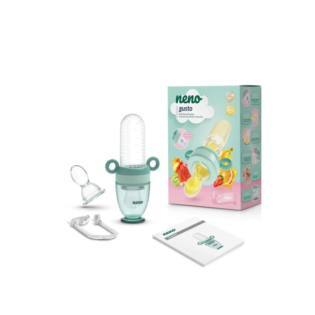 Neno Gusto Fruit Teat with Spoon