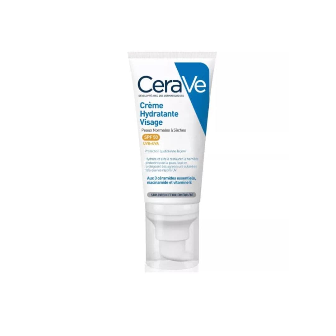CeraVe Creme Hydratante Visage SPF50+