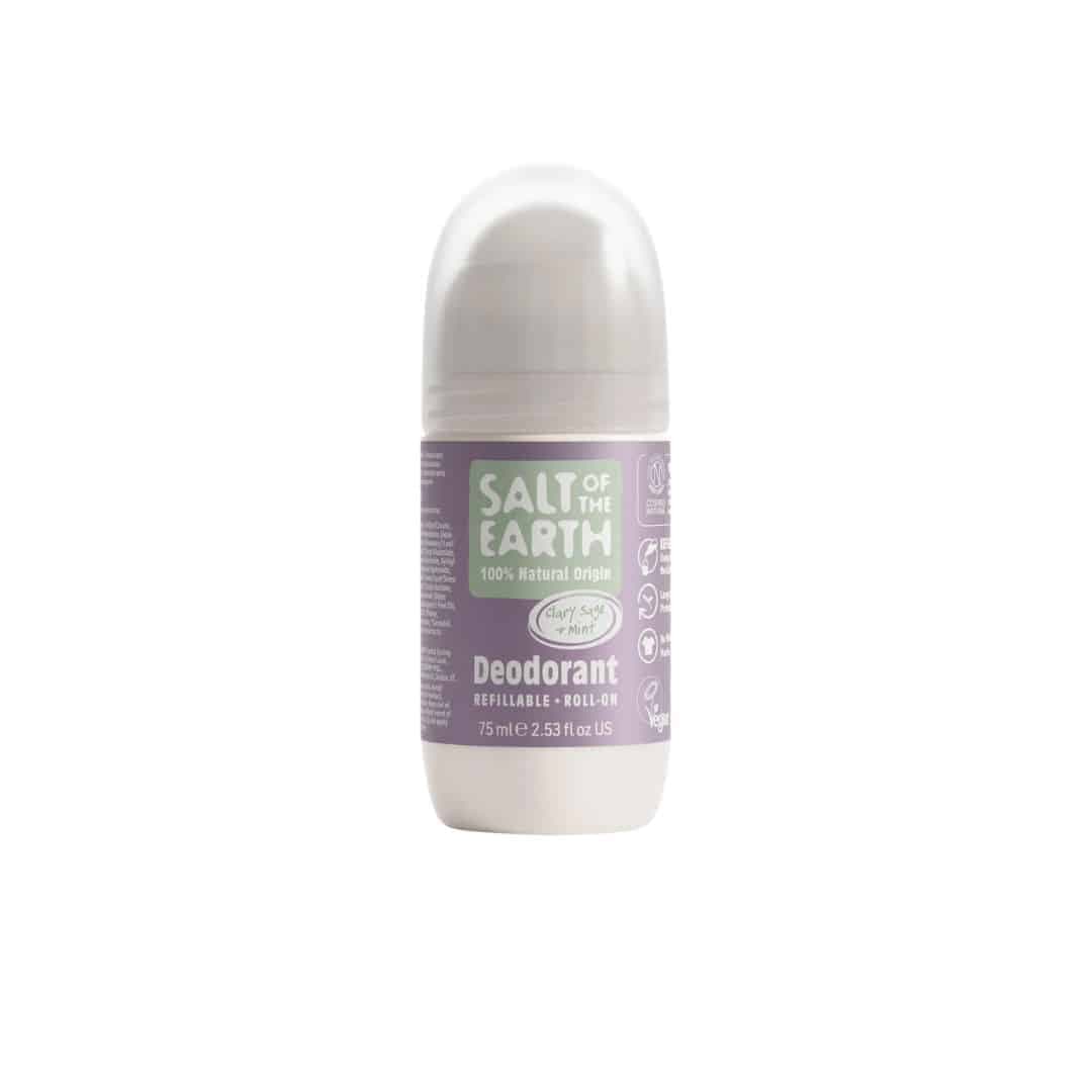 Salt of the Earth Deodorant Roll Clary Sage & Mint