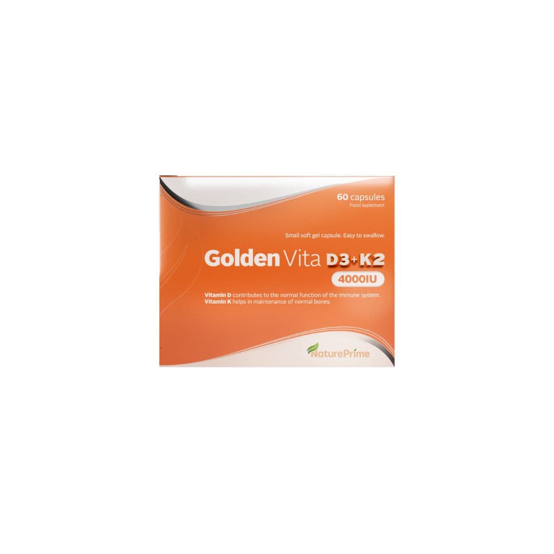 NaturePrime Golden Vita D3K2 4000UI