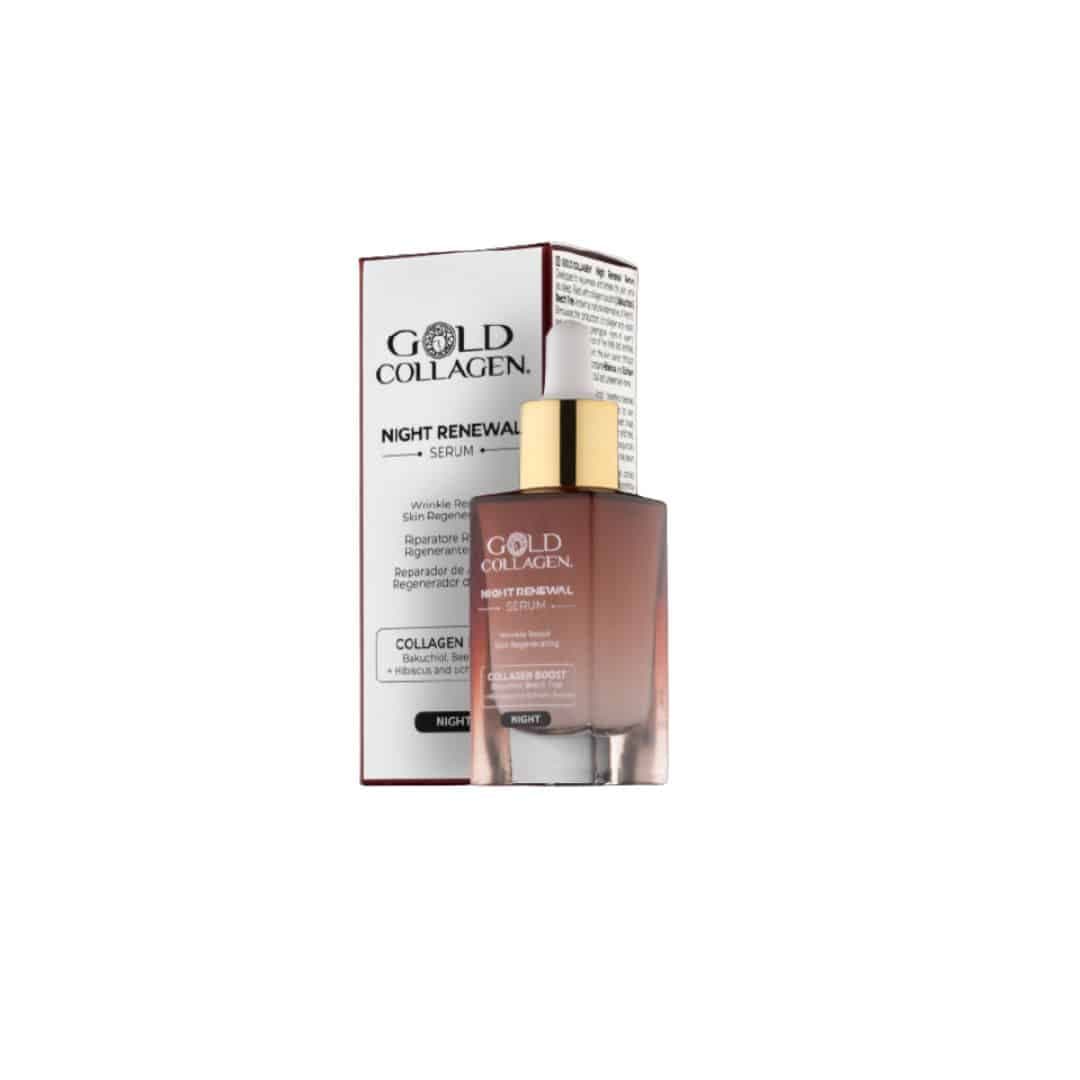 Gold Collagen Night Renewal Serum