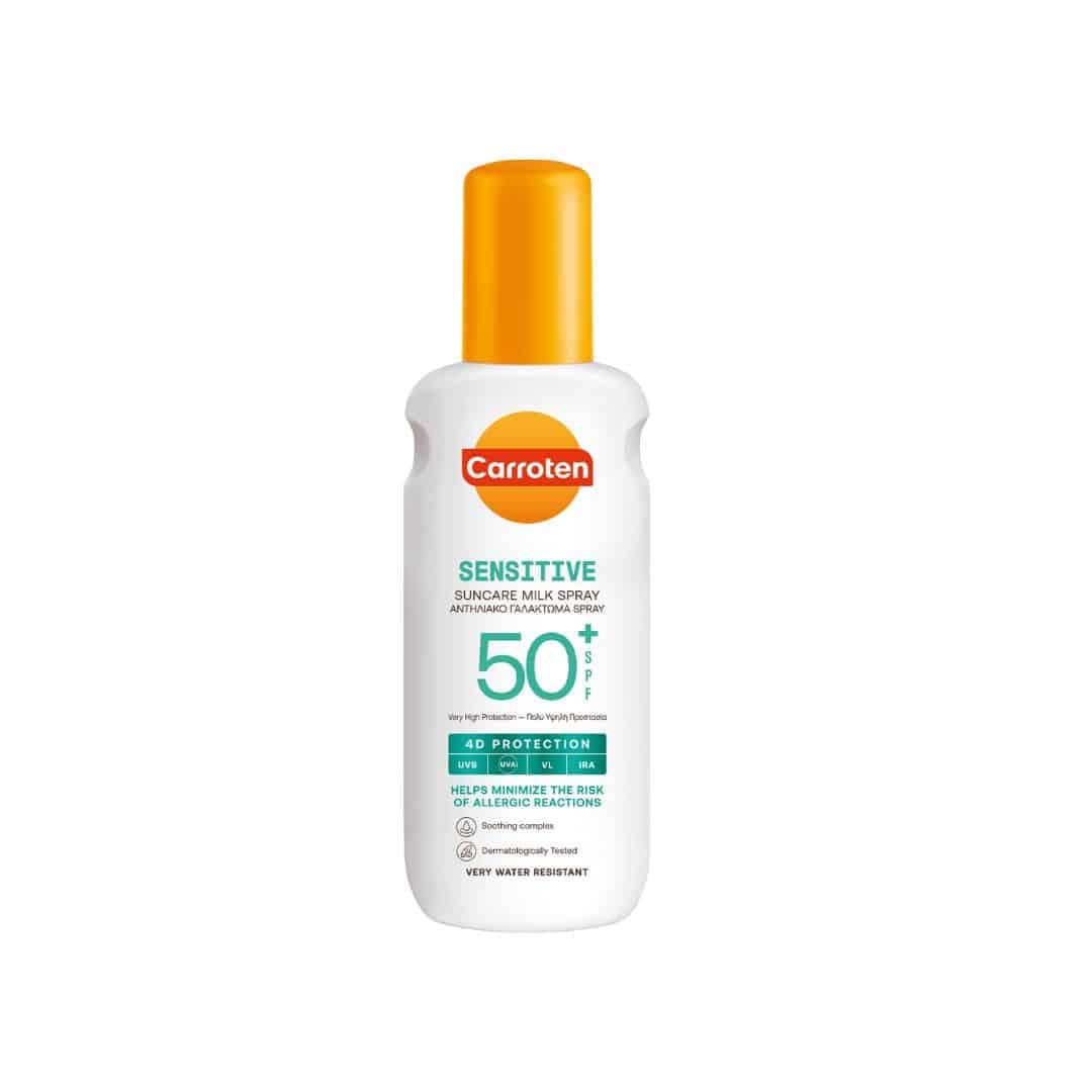 Carroten Sensitive Suncare Milk Spray SPF50+