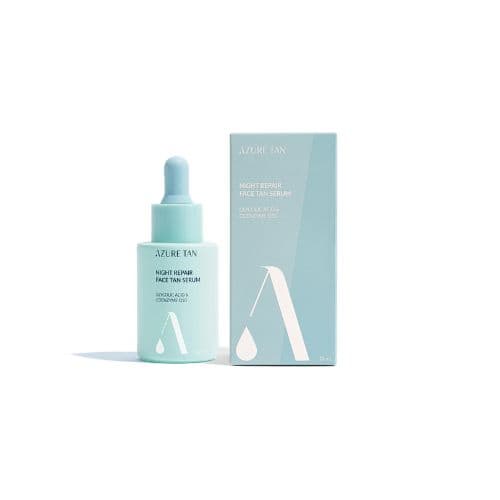 Azure Tan Night Repair Face Tan Serum