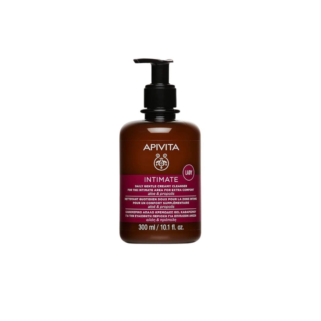 APIVITA INTIMATE LADY DAILY GENTLE CREAMY CLEANSER(ALOE & PROPOLIS) X 300 ML