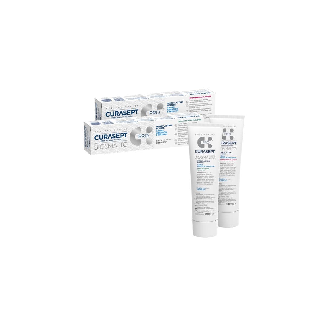 Curasept Biosmalto Mousse Caries, Abrasion & Erosion
