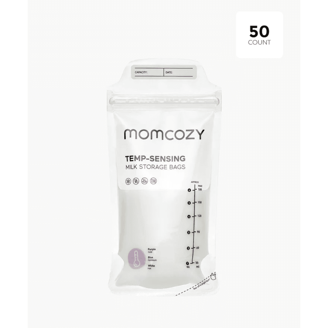 MOMCOZY Milk Storage Bags Temp-Sensing