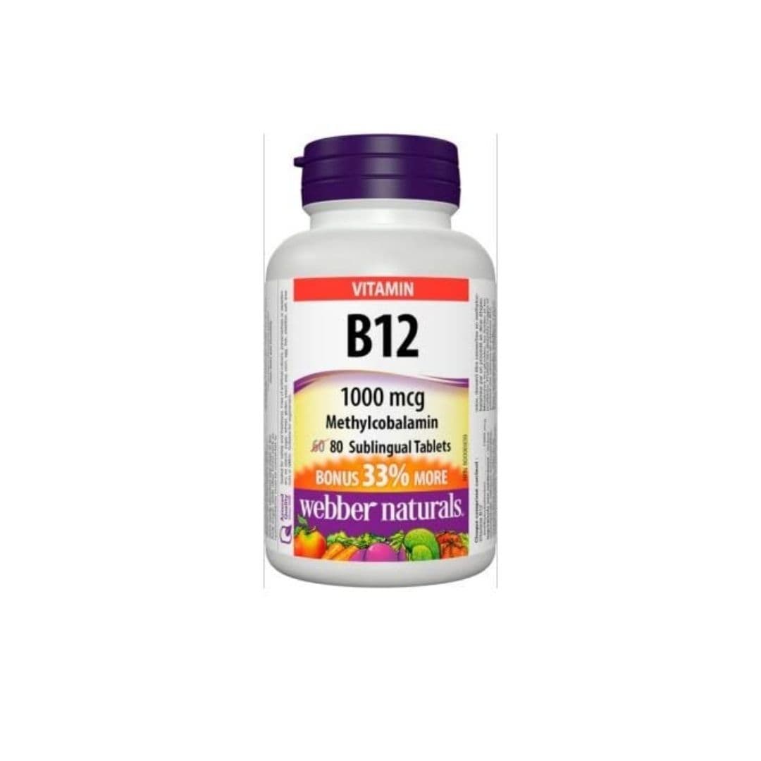 Webber Naturals Vitamin B12 1000 mcg