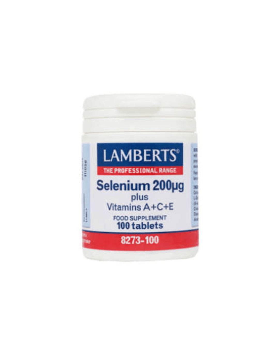 LAMBERTS SELENIUM 200 MCG PLUS VITAMIN A + C + E X 100 TABLETS
