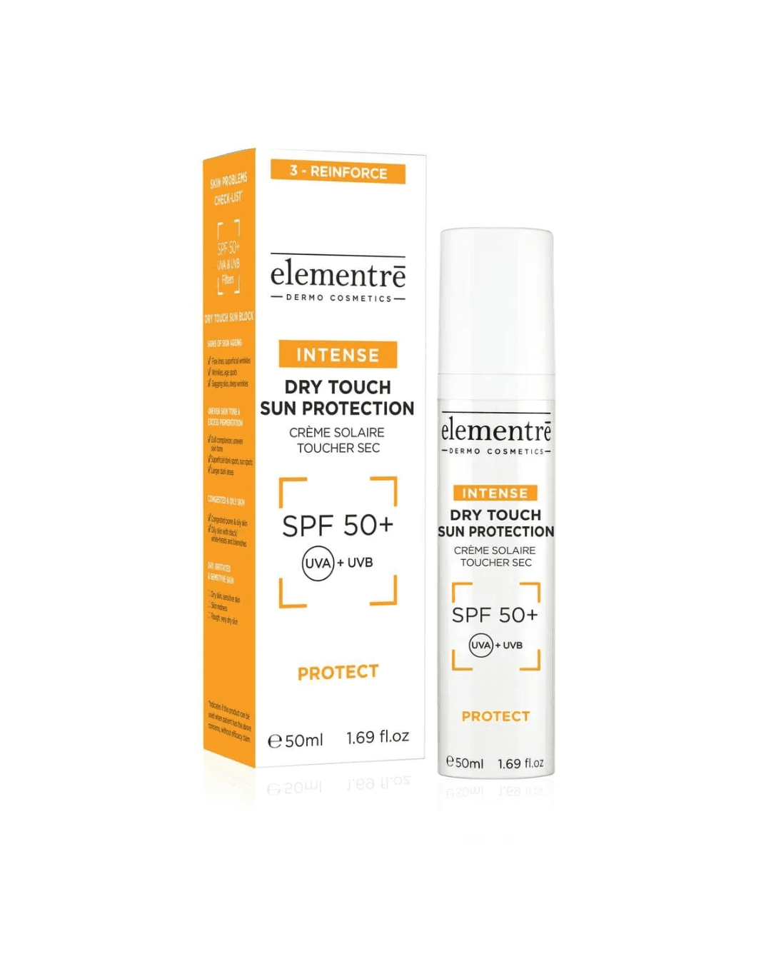 ELEMENTRE DRY TOUCH SUN PROTECTION INTENSE SPF 50 +  50 ML