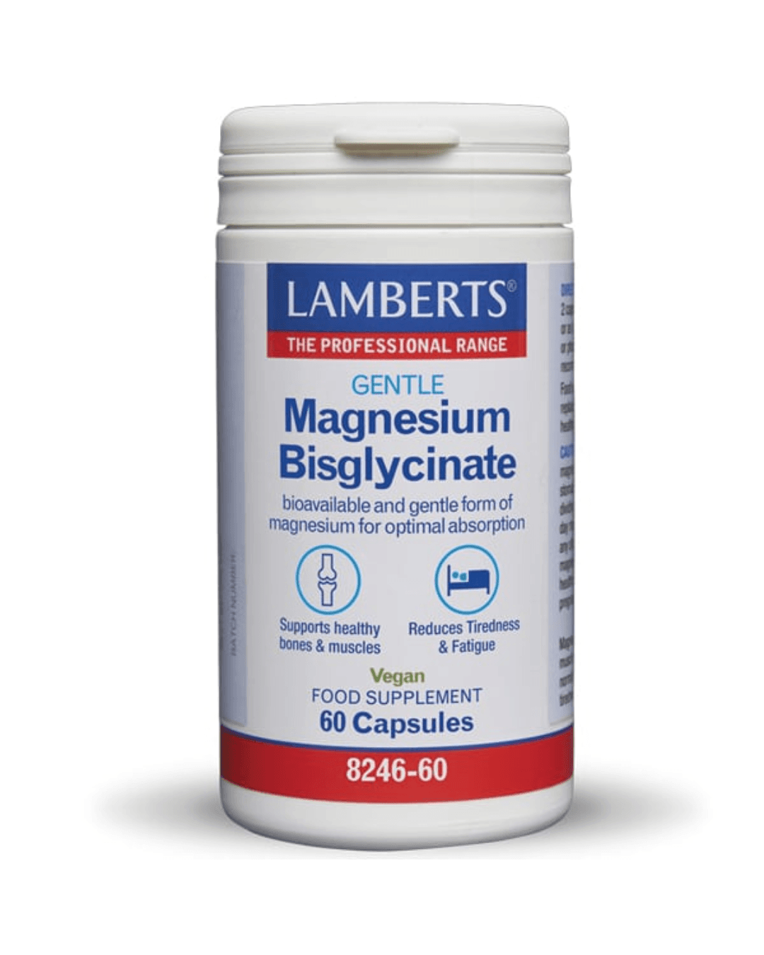 LAMBERTS GENTLE MAGNESIUM BISGLYCINATE X 60 CAPSULES