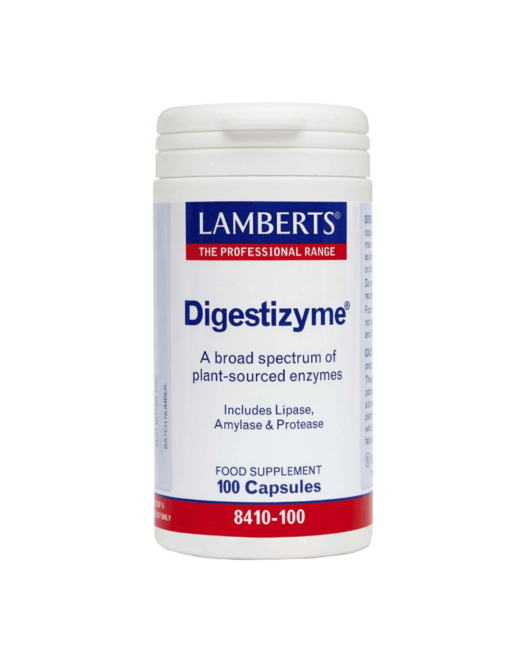 LAMBERTS DIGESTIZYME X 100 CAPSULES