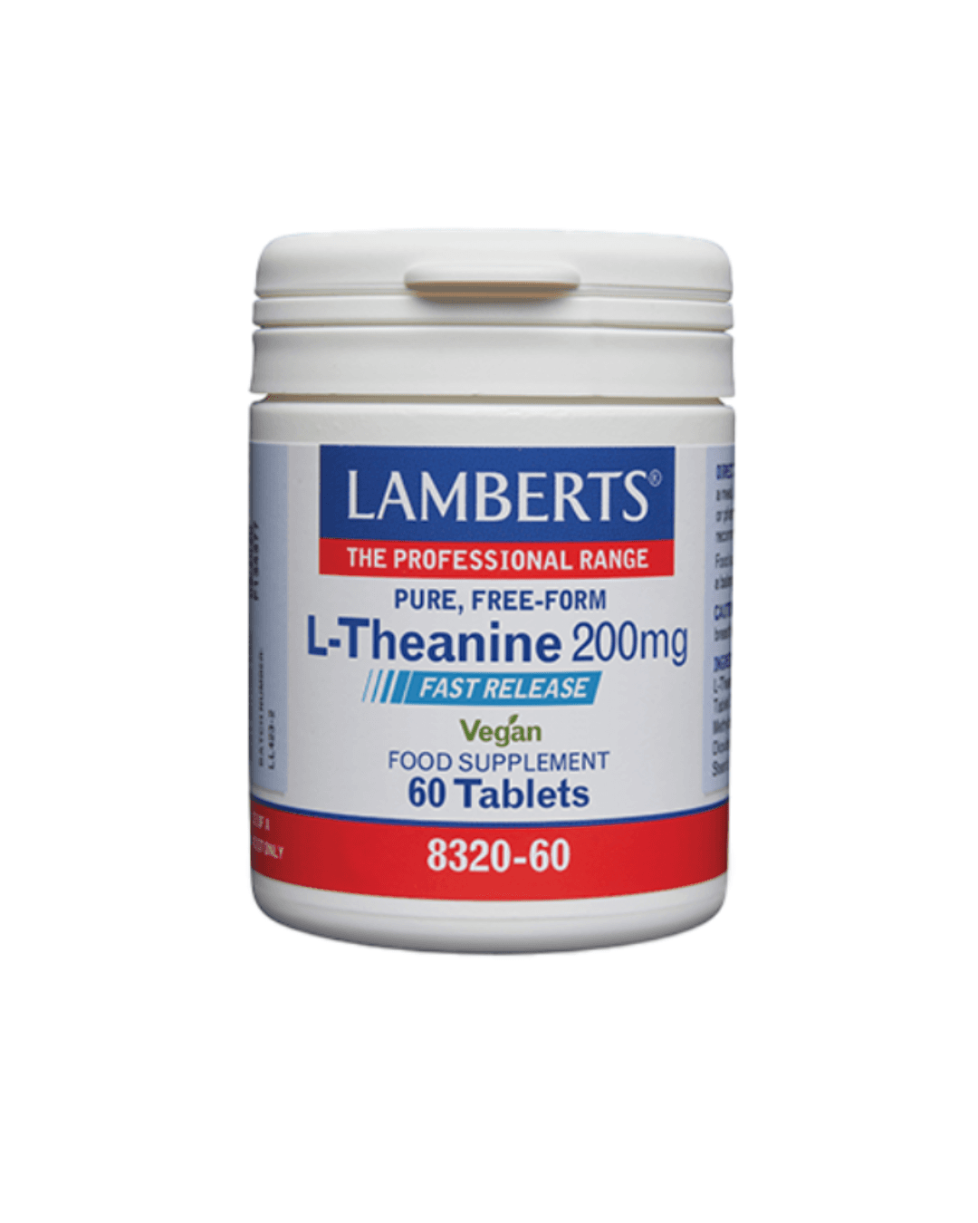 LAMBERTS L-THEANINE 200 MG X 60 CAPSULES