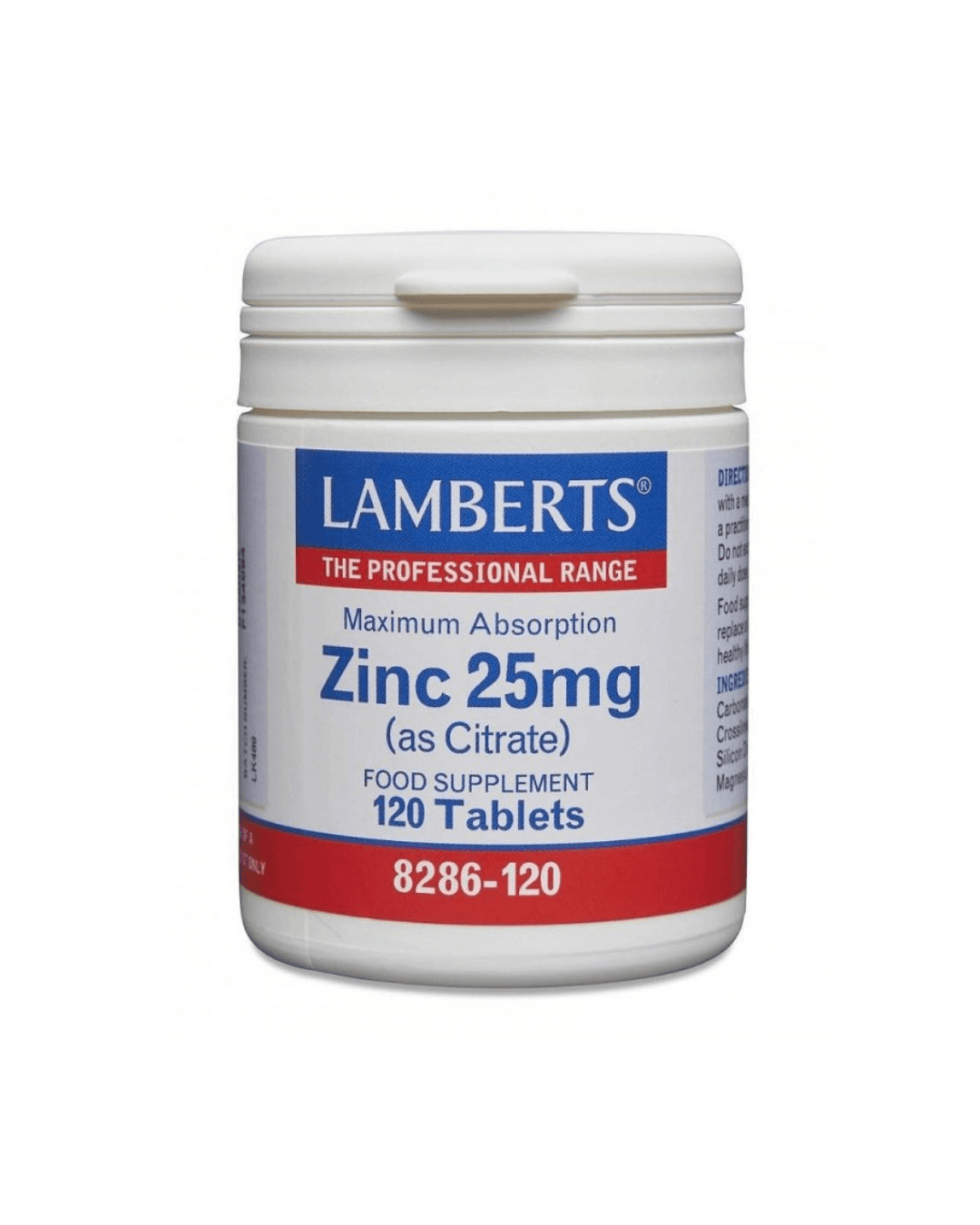 LAMBERTS ZINC 25 MG X 120 TABLETS